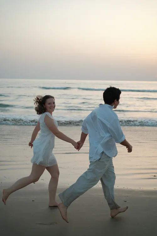 Couple photoshoot on the Costa de la Luz