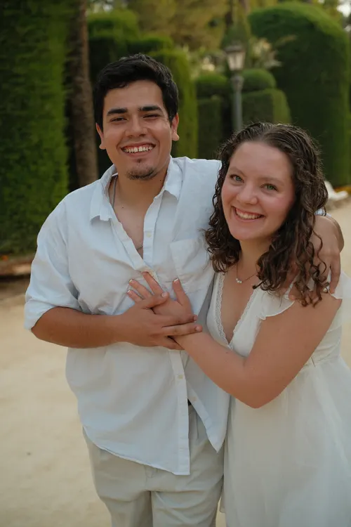 Couple photoshoot on the Costa de la Luz