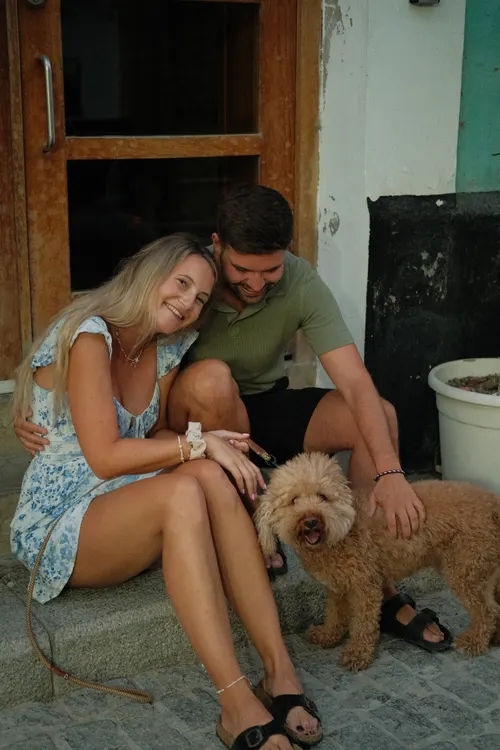 Couple photoshoot on the Costa de la Luz