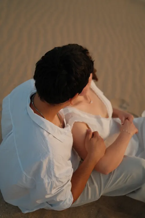 Couple photoshoot on the Costa de la Luz