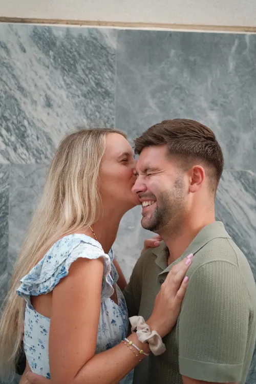Couple photoshoot on the Costa de la Luz