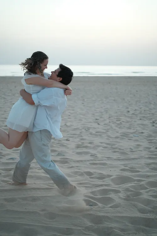 Couple photoshoot on the Costa de la Luz
