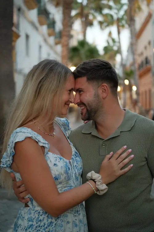 Couple photoshoot on the Costa de la Luz