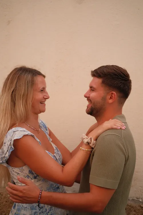 Couple photoshoot on the Costa de la Luz