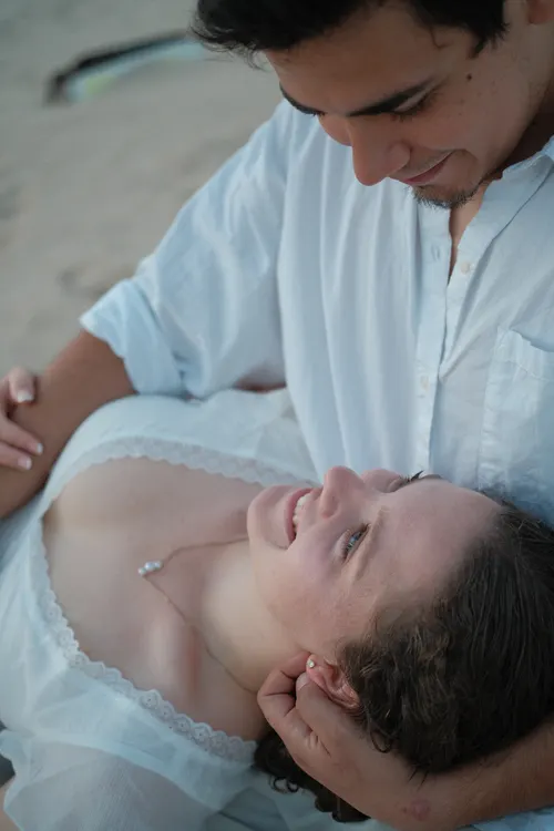 Couple photoshoot on the Costa de la Luz